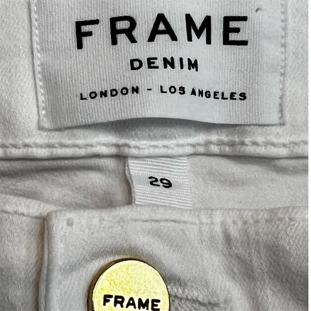 Frame Denim Le Skinny de Jeanne Women's Jeans Step Hem raw hem Size 29 NWT